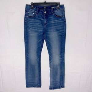 Vintage DH3 Med Wash Mid Rise Mia Straight Leg Jeans 8